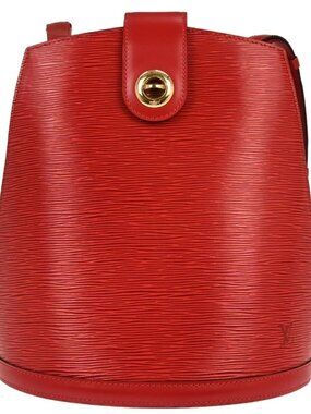 Louis Vuitton Red Epi Cluny Shoulder Bag M52257 SP0916 126090
